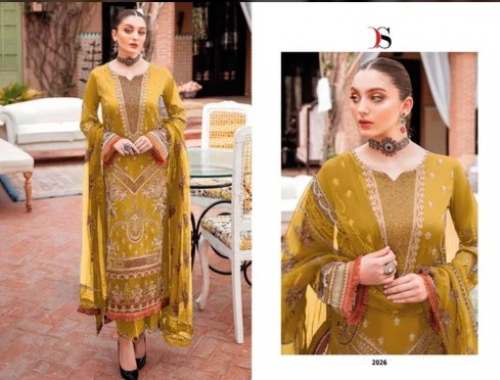 Cotton Lawn Pakistani Dress Material For Women
