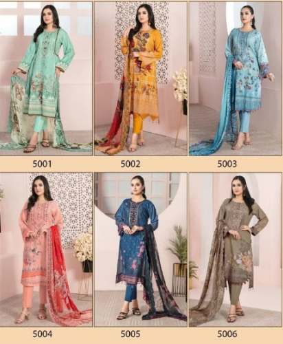 Fancy Cotton Dress Material For Women by Sale Crowd