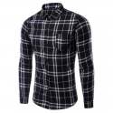 men-black-checked-shirts