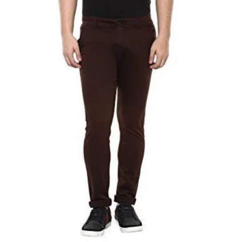 Men Cotton Stracheble Lycra Pant by Liso Apparels