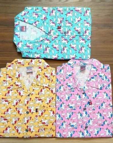Kids Full Sleeves Night Suits