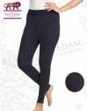 Dotted Rib Cotton Jeggings