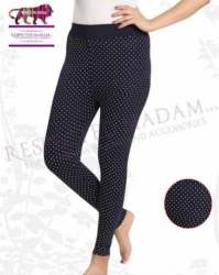 Dotted Rib Cotton Jeggings