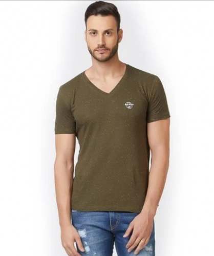 Men Formal V-Neck T shirts by P5 Enterprises