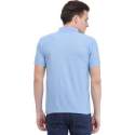 Men Polo Neck Blue T Shirt thumb 3