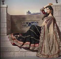 block work net saree