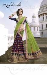 modern style embroidery saree