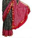 traditional-gujarati-bandhani-saree