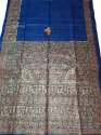 Madhubani Print Ghicha Tussar Silk Saree