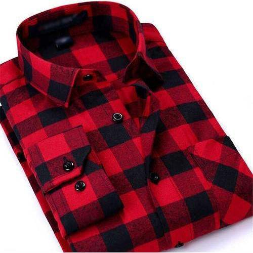 Mens Checked Shirt