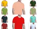 multi-color-lycra-plain-t-shirt