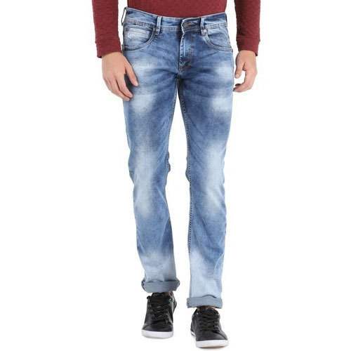 Faded Denim Jeans
