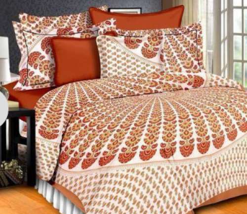 Cotton Printed Double Bedsheet by Dixita Enterprise