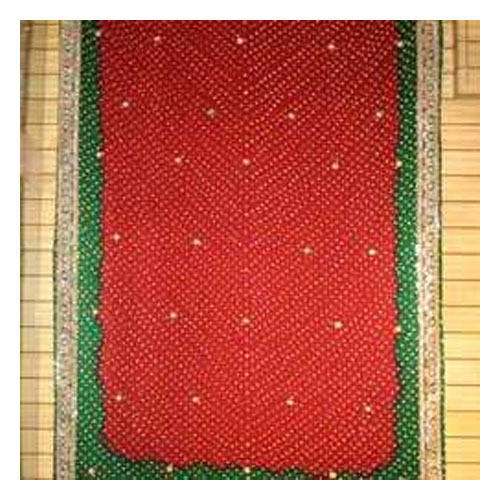 Jaipuri Printed saree with Lace border  by Anjana Sarees Retail Outlet
