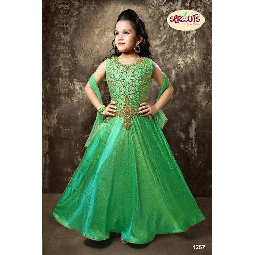 embroidery gown