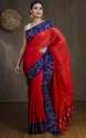 tussar-silk-saree-with-woven-satin-border