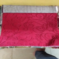 Long Crush Punching Fabric