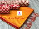 3 blouse concept chanderi cotton sarees thumb 1