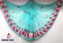 ribbon net saree thumb 1