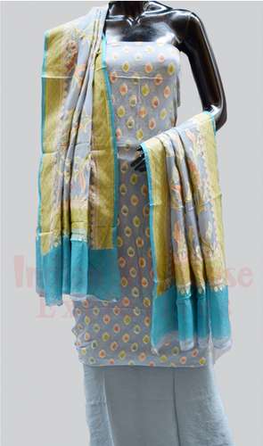 Designer Georgette Unstitch Suits 