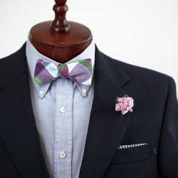 cotton formal bow