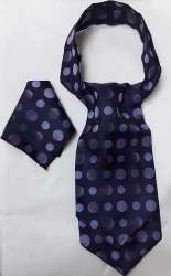 dotted printed multicolor tie