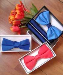 plain bow tie