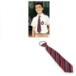 polyester school uniform tie