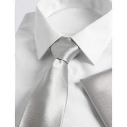 satin casual tie