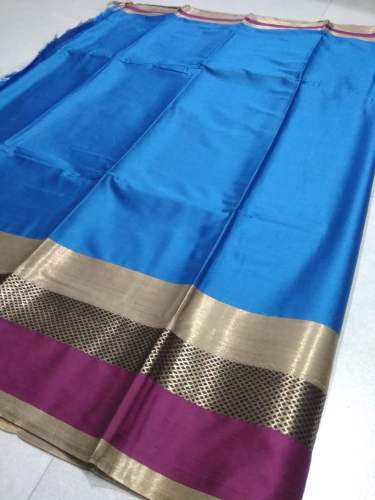 zari border saree by Noorani Textile