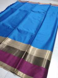 zari border saree