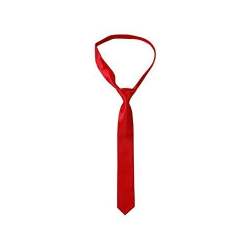 Red Thin Tie