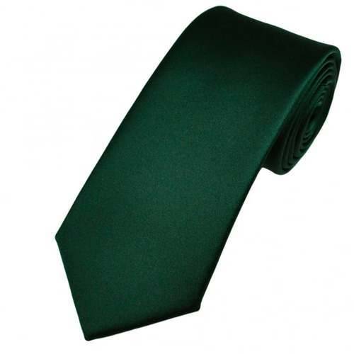 Satin Plain Neck Tie