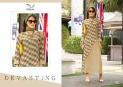 Anne Satin Cotton Kurtis