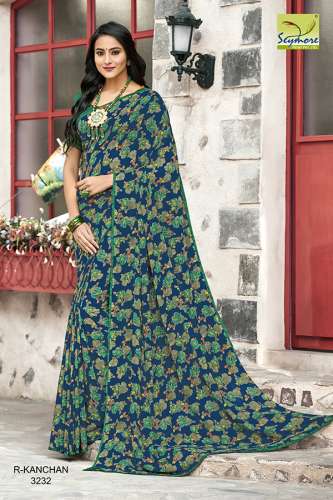 Casual Wear Saree by Seymore Print Pvt Ltd