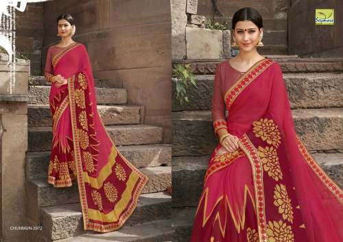 Pink Barsoo Sarees Chunmun 10