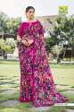 Daily Wear Georgette Printed Saree thumb 2