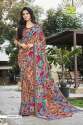 Daily Wear Georgette Printed Saree thumb 8