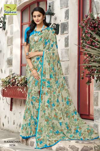 Daily Wear Saree by Seymore Print Pvt Ltd
