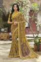 Georgette Border Saree thumb 4