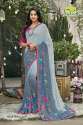Party Wear Georgette Saree thumb 3
