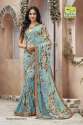 Party Wear Georgette Saree thumb 5