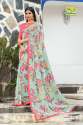 Regular Wear Georgette Printed Saree thumb 4