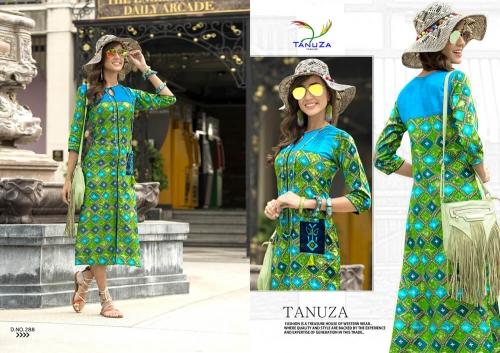 Rayon Fancy Kurtis Sonika 11