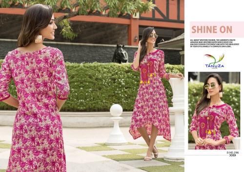 Rayon Party Wear Kurtis Sonika 5