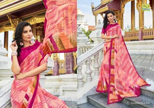 Traditional Georgette Saree