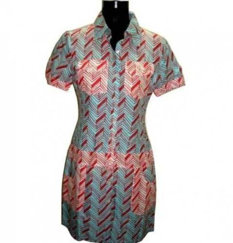 Long Printed Ladies Shirt
