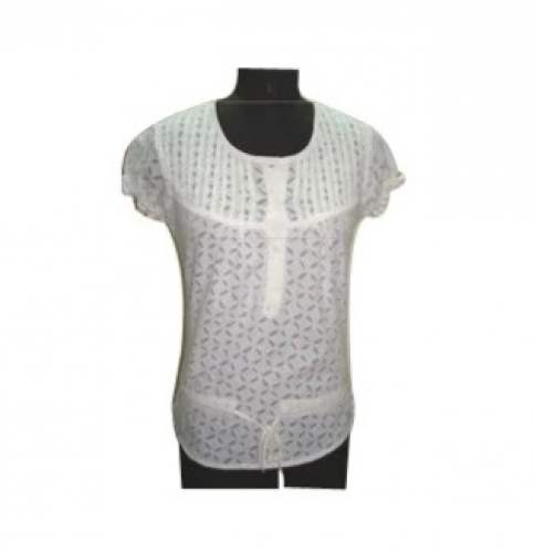 Short Sleeve Fancy Top For Women by Nidhi Design