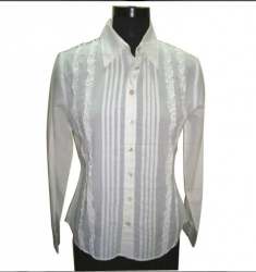 White Full Sleeve Shirt For Wholesale