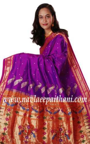 Navlaee Silks Paithani paithani saree